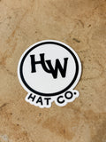 The Hay Wire Brand Sticker