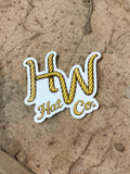 The Hay Wire Rope Sticker